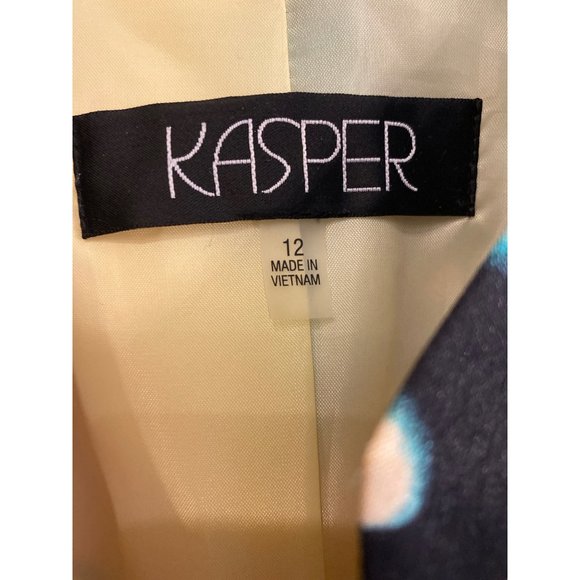 KASPER FLORAL JACKET SZ 12 - Picture 3 of 5